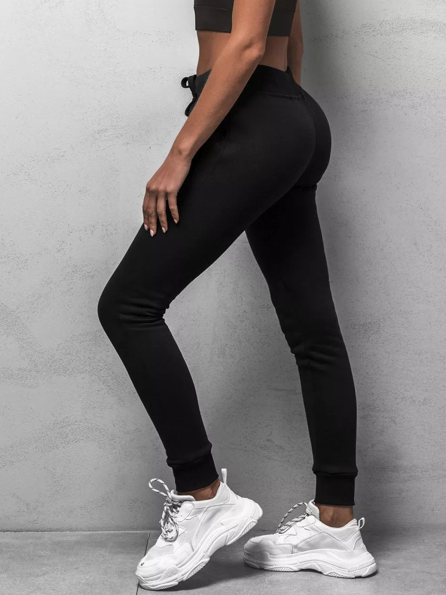 Women's black casual pants Flor