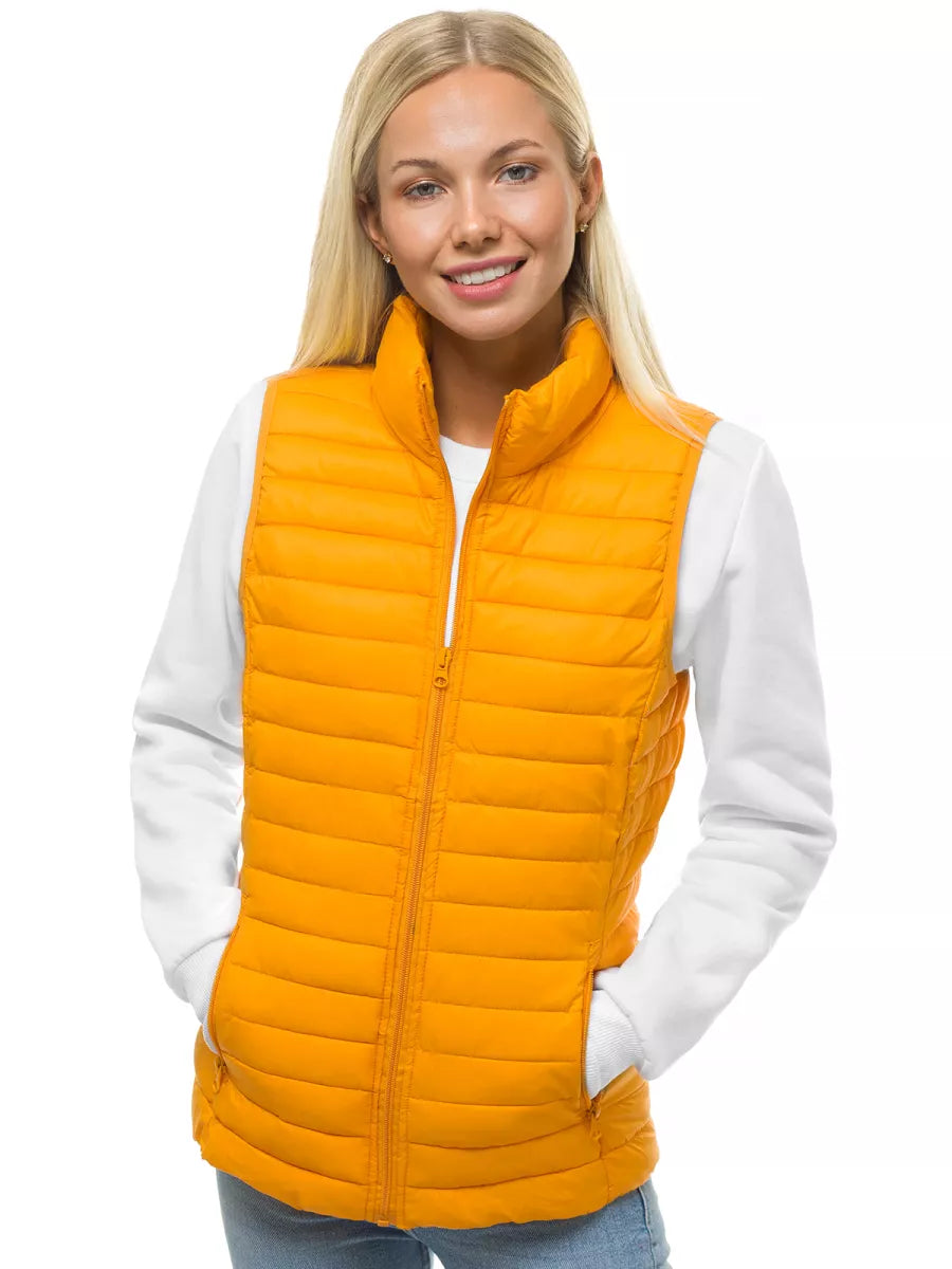 Dark yellow vest Julia