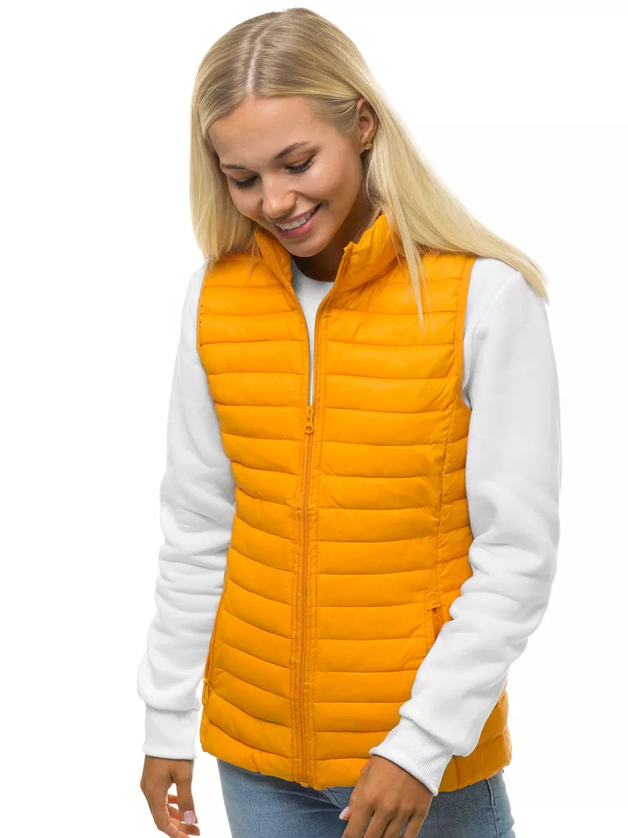 Dark yellow vest Julia