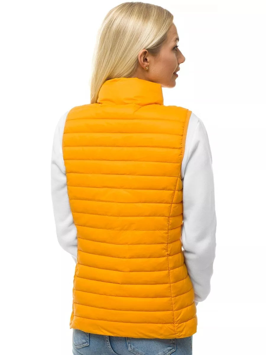 Dark yellow vest Julia