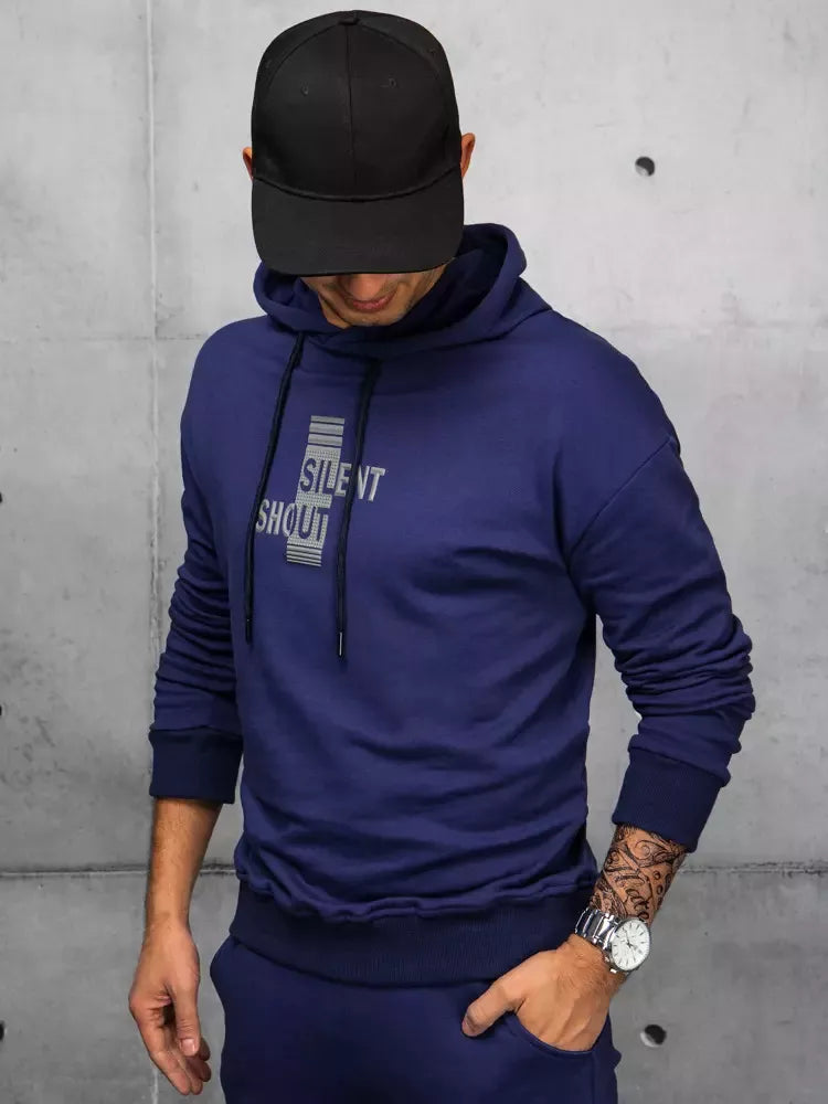 Dark blue Silent sports set.