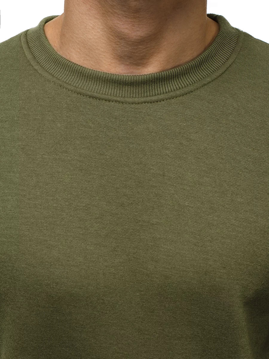 Men's khaki sweater Vurt 