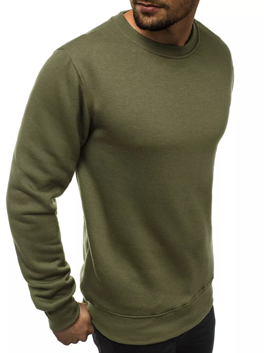 Men's khaki sweater Vurt 