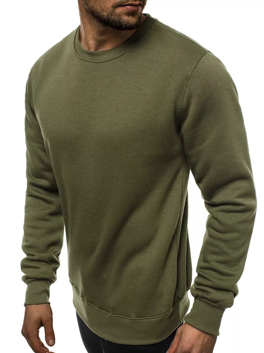 Men's khaki sweater Vurt 