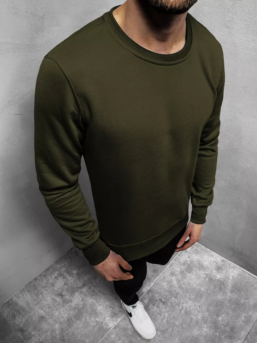 Men's khaki sweater Vurt 