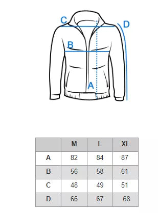 Men's black coat Dala 