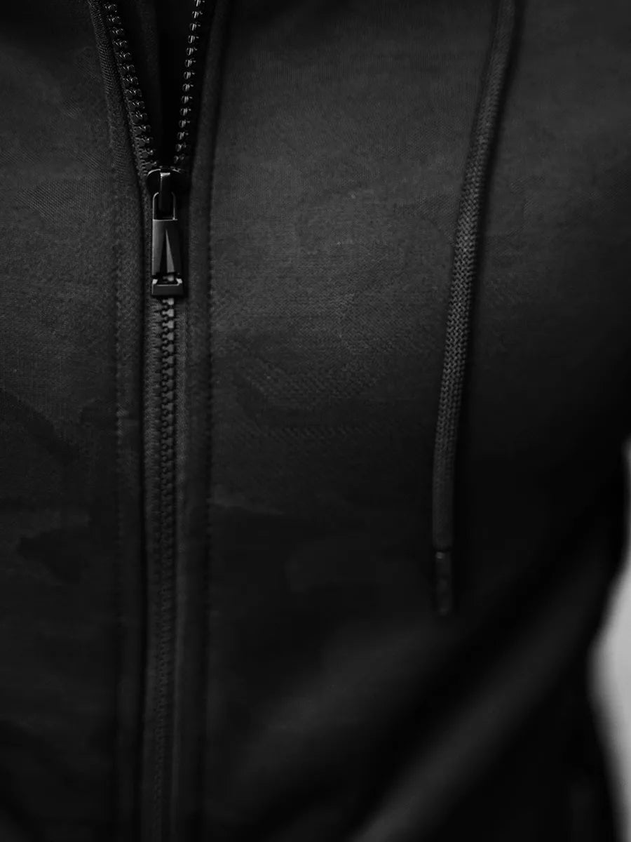 Men's black Somat tracksuit.