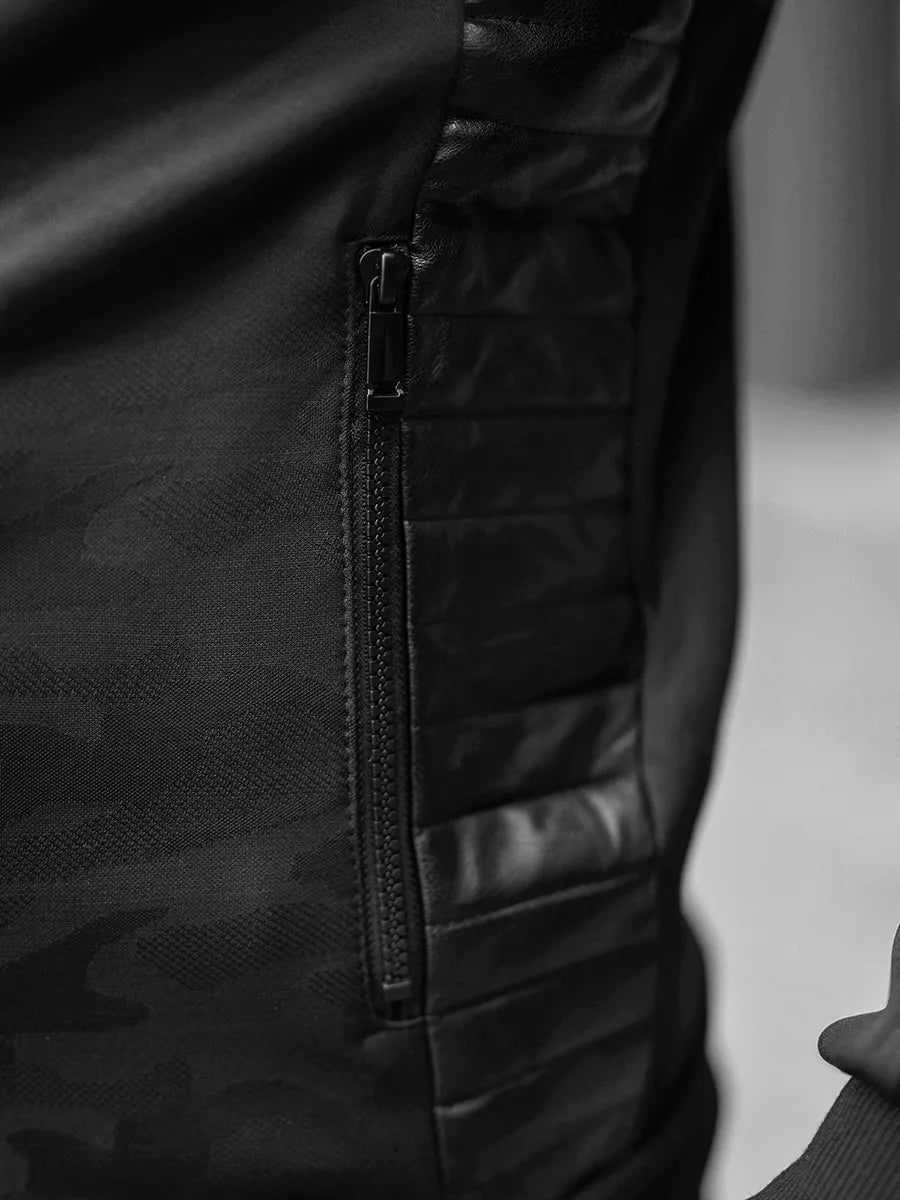 Men's black Somat tracksuit.