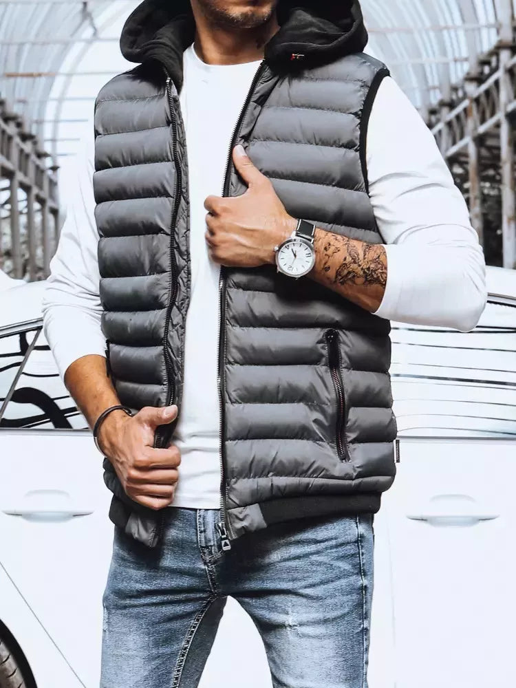 Men's vest gray Arova 