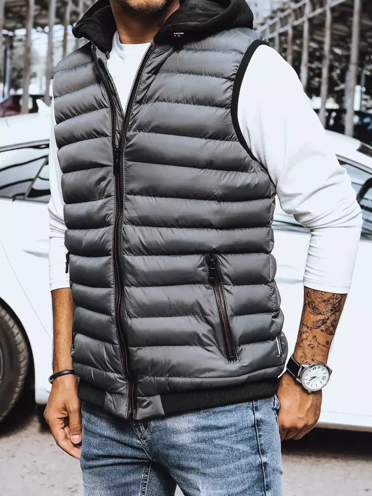 Men's vest gray Arova 