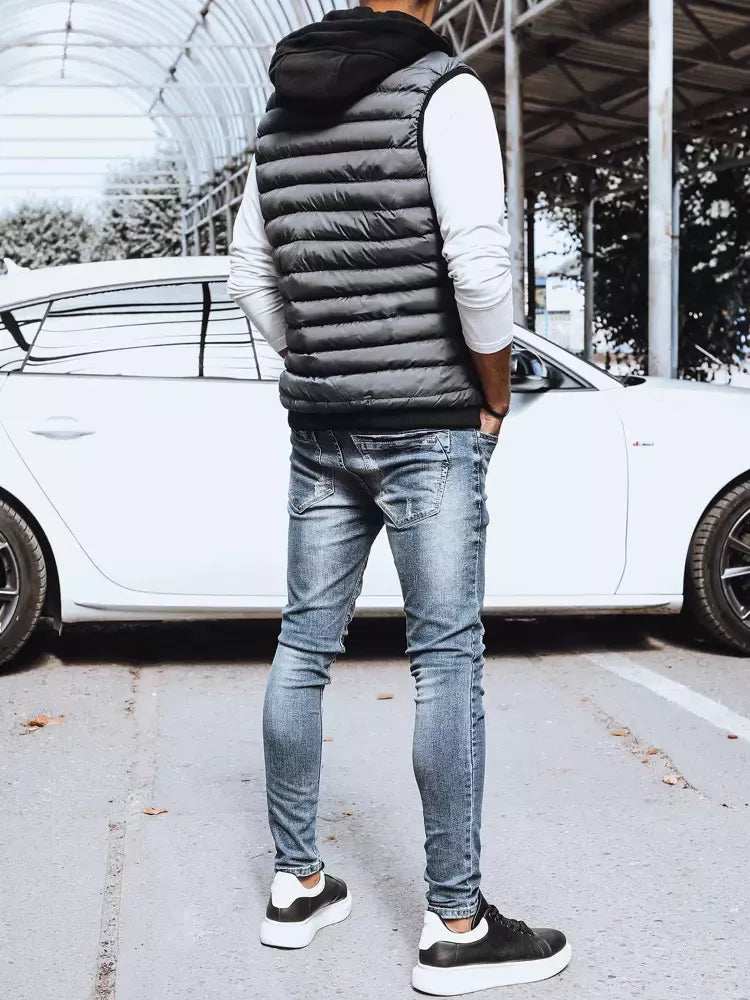 Men's vest gray Arova 