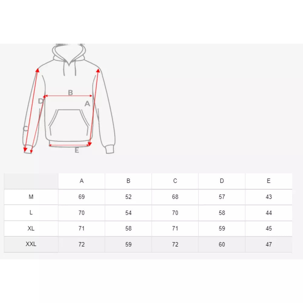 Black men's hoodie Wolf