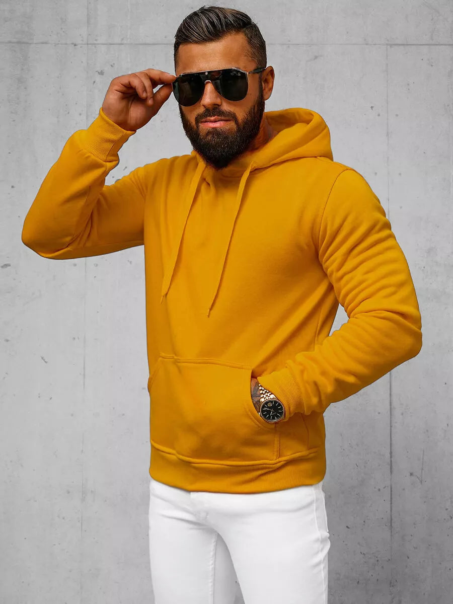 Caramel men's hoodie Buvoli