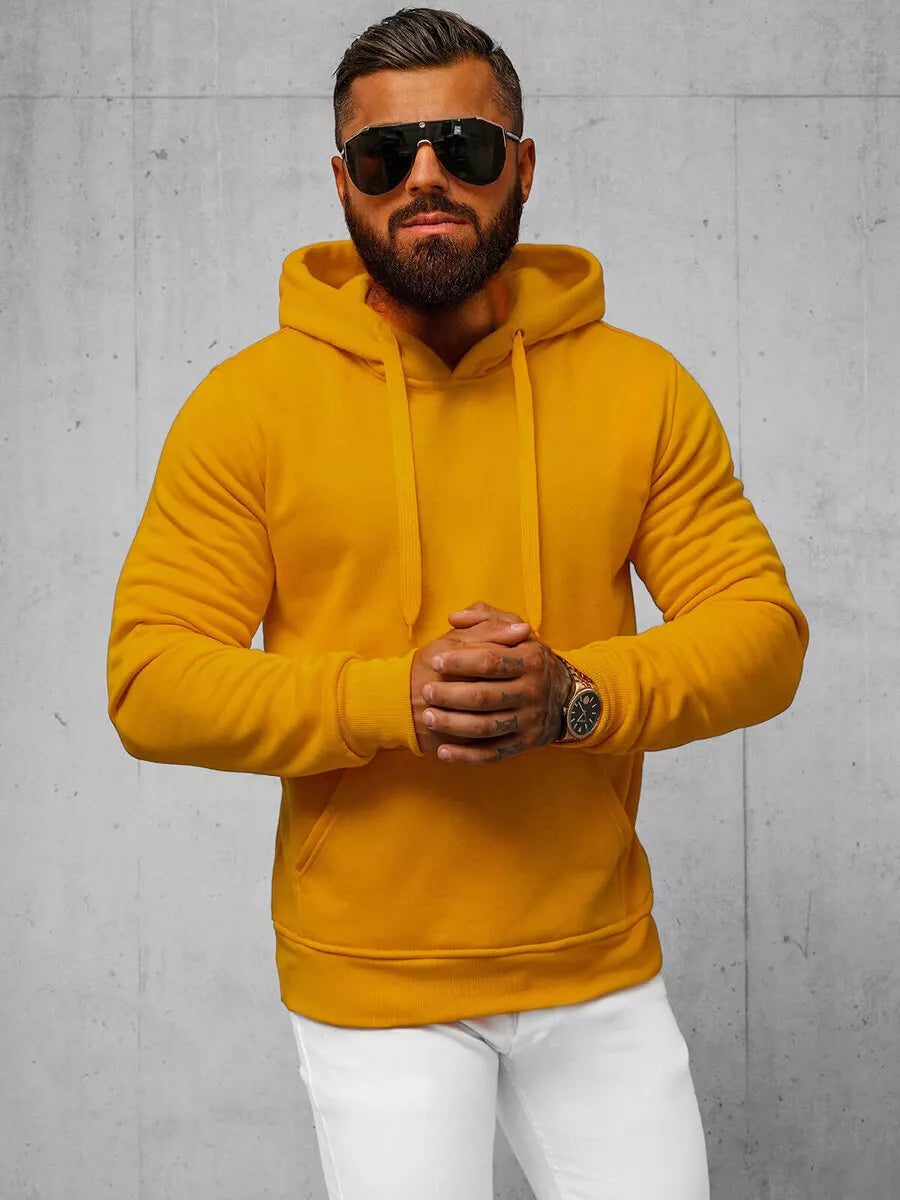 Caramel men's hoodie Buvoli