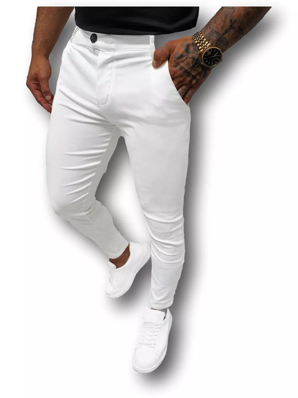 Classic white trousers Leter