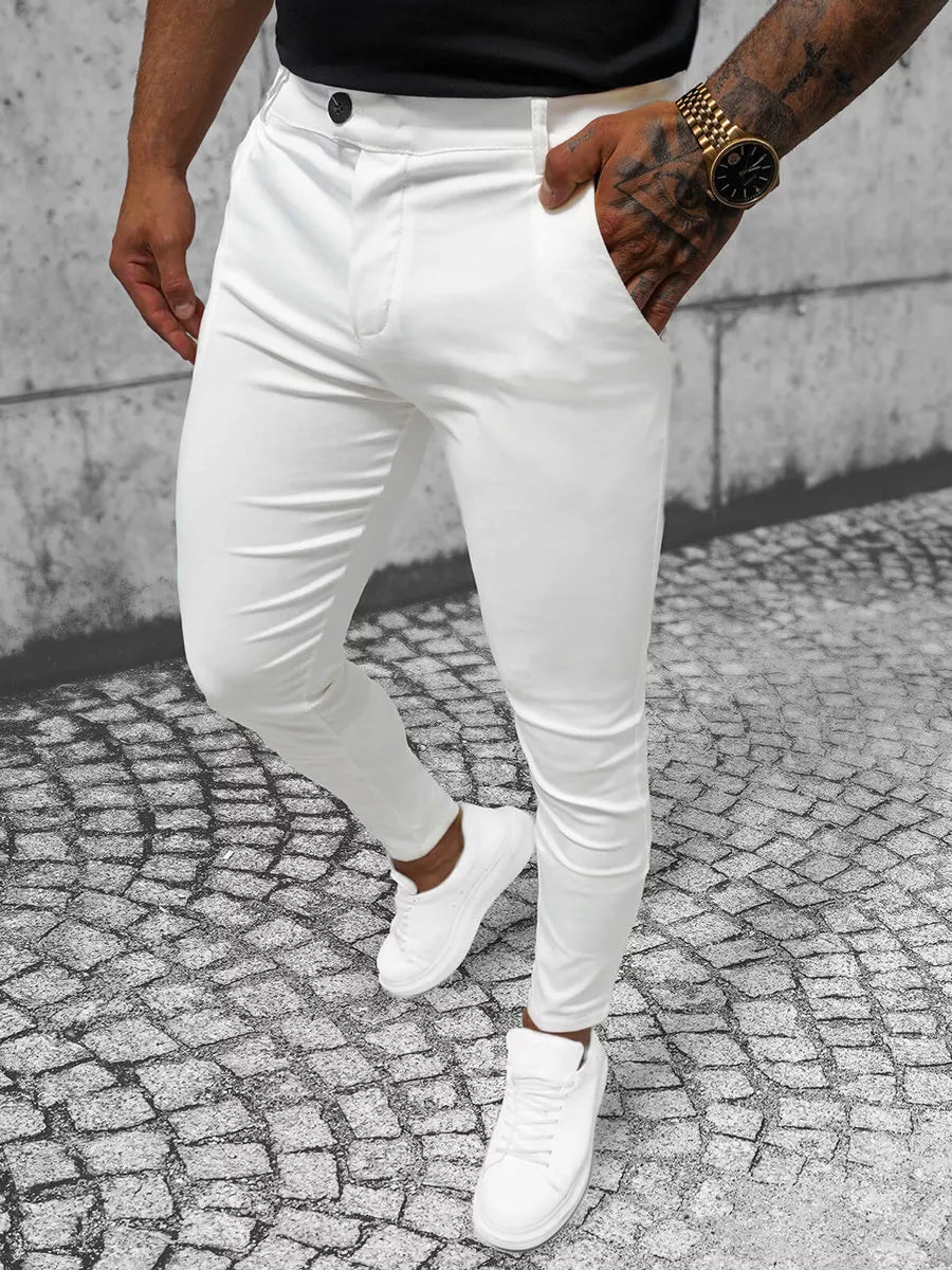 Classic white trousers Leter
