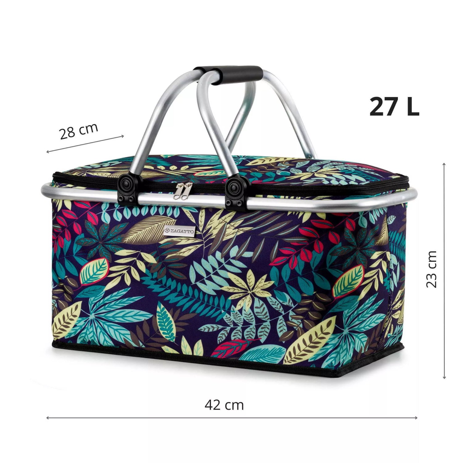 Colorful foldable picnic/thermal bag Rio