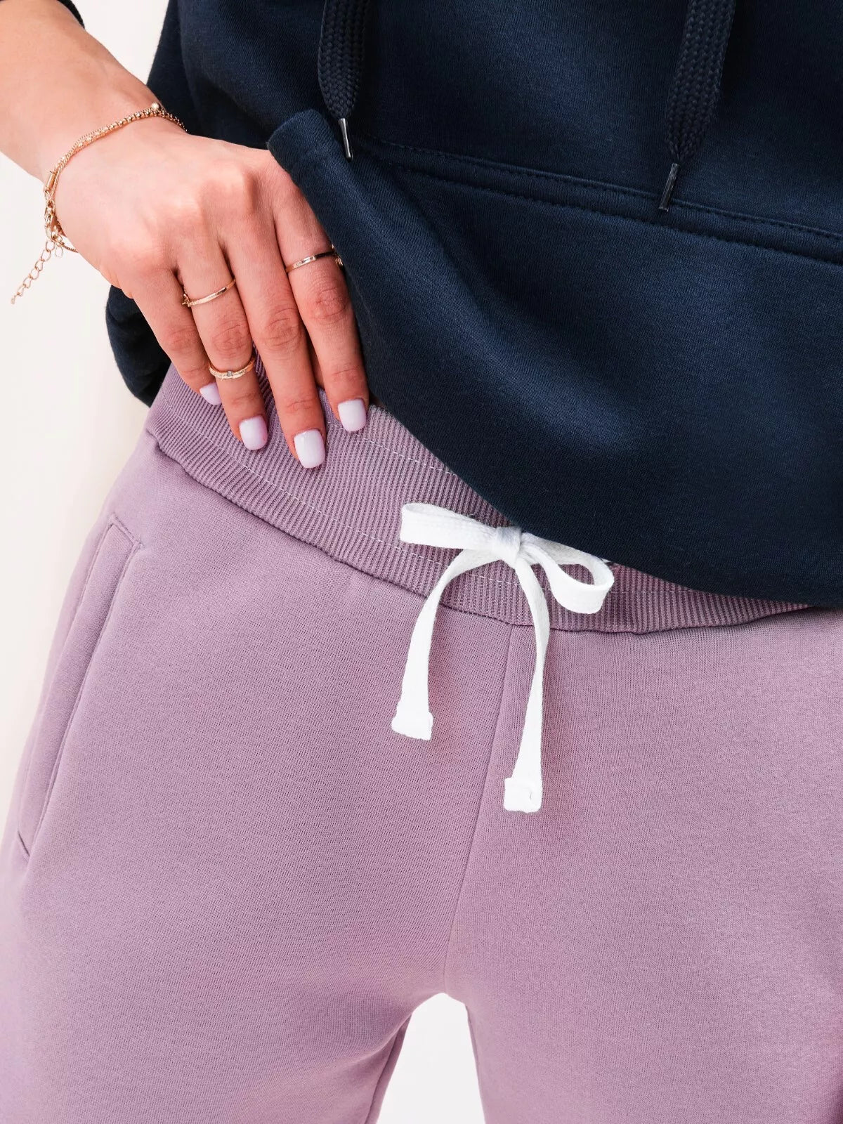 Women's lavender casual pants Lilit