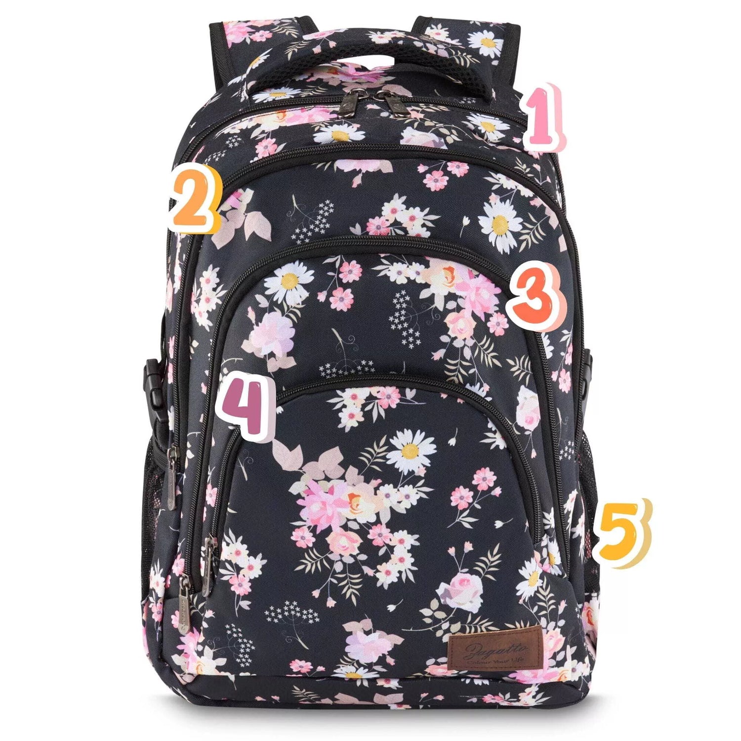 Large colorful school backpack Skol
