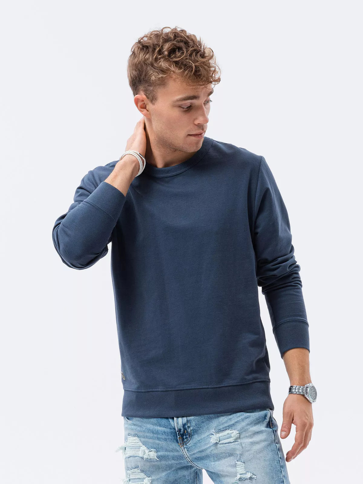 Dark blue sweater Likas 