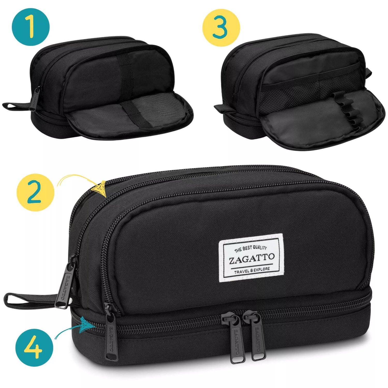 Black pencil case Master