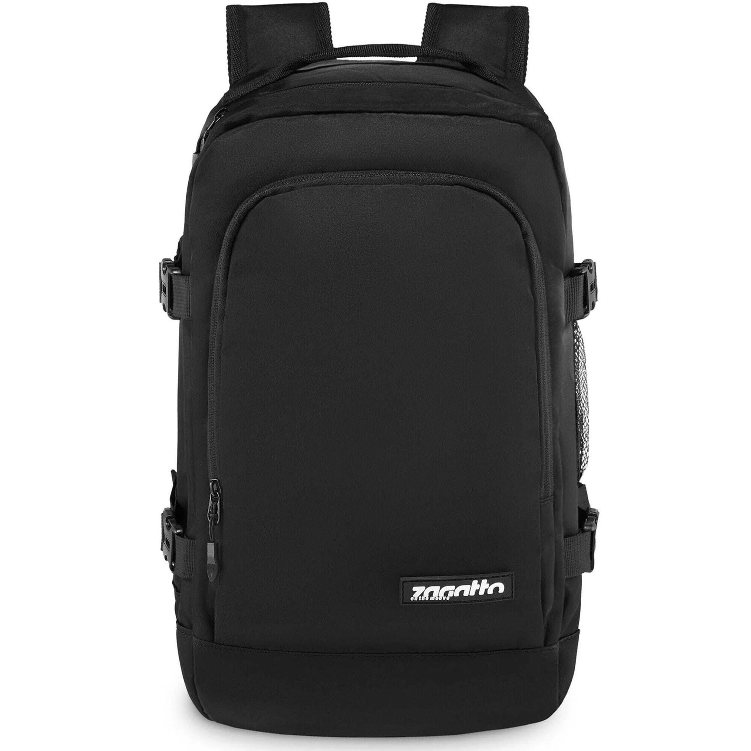 Black Aviator travel backpack for airplanes