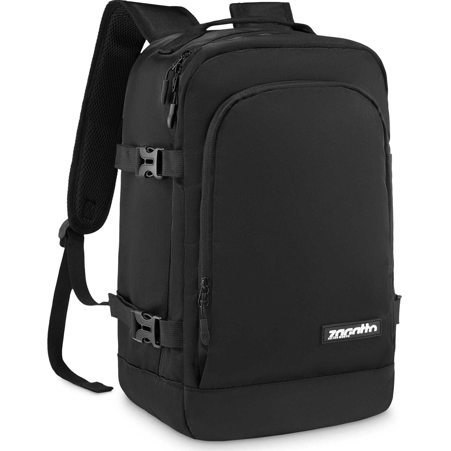 Black Aviator travel backpack for airplanes