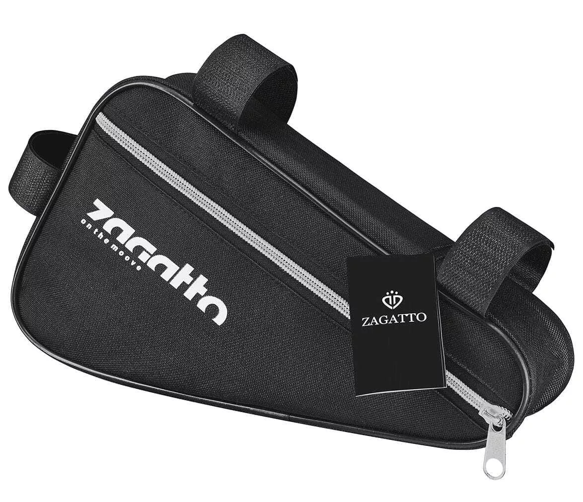 Black bicycle bag Bono