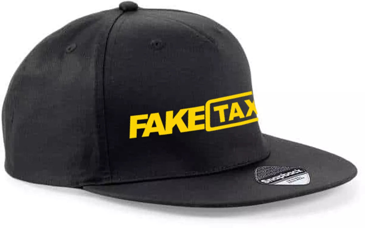 Black FullCap hat FakeTaxi