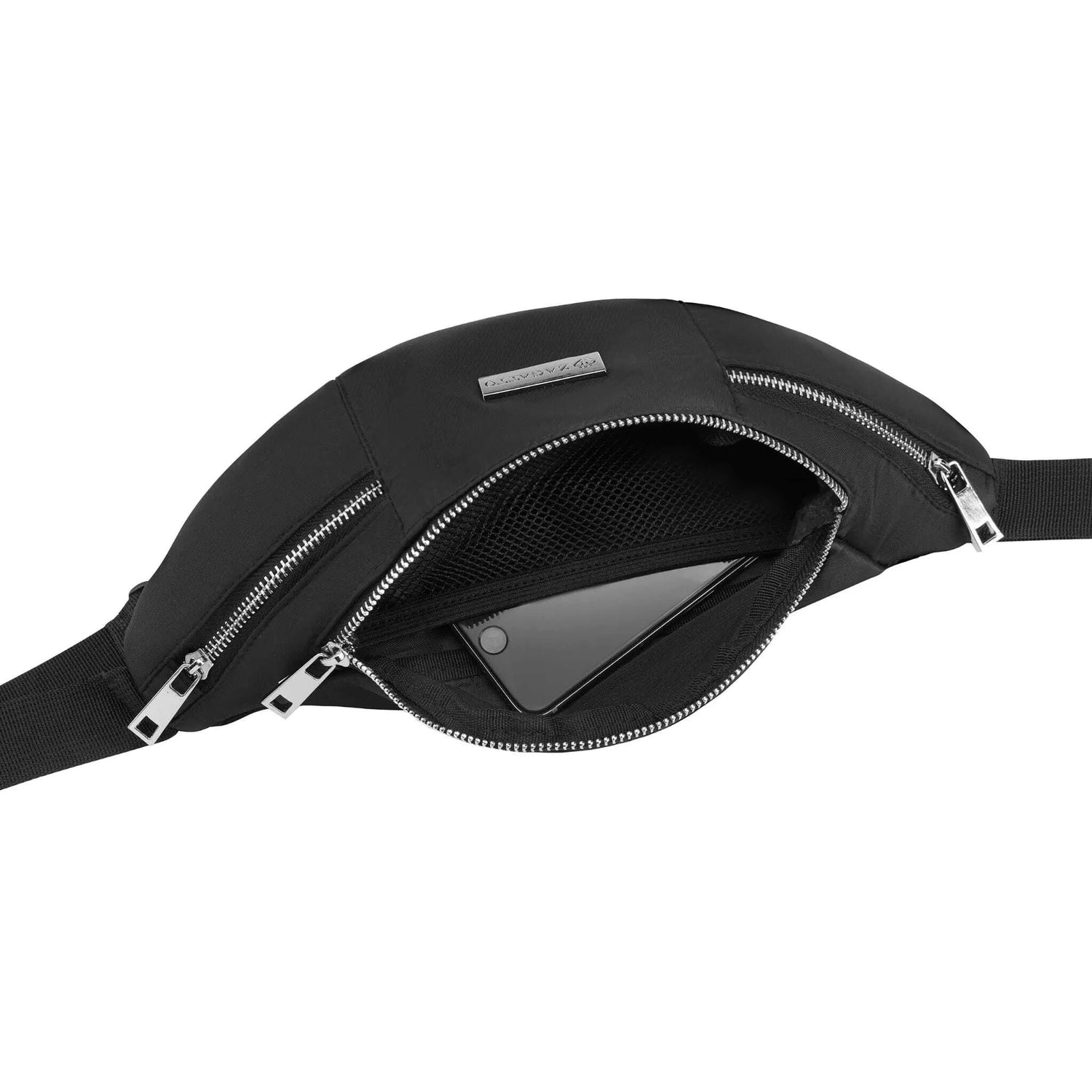 Black Waist Bag Totes