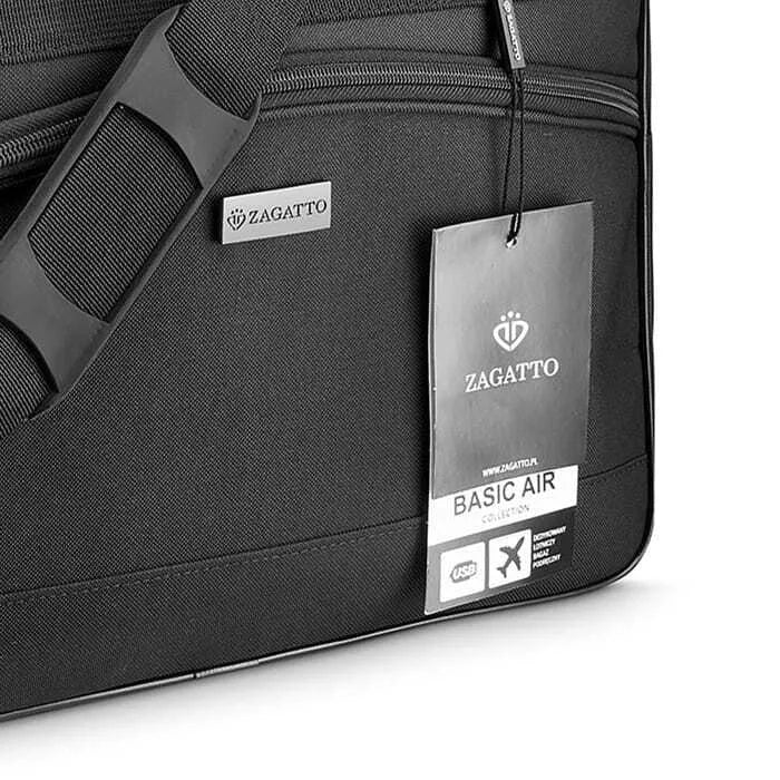 Black travel bag Nilo