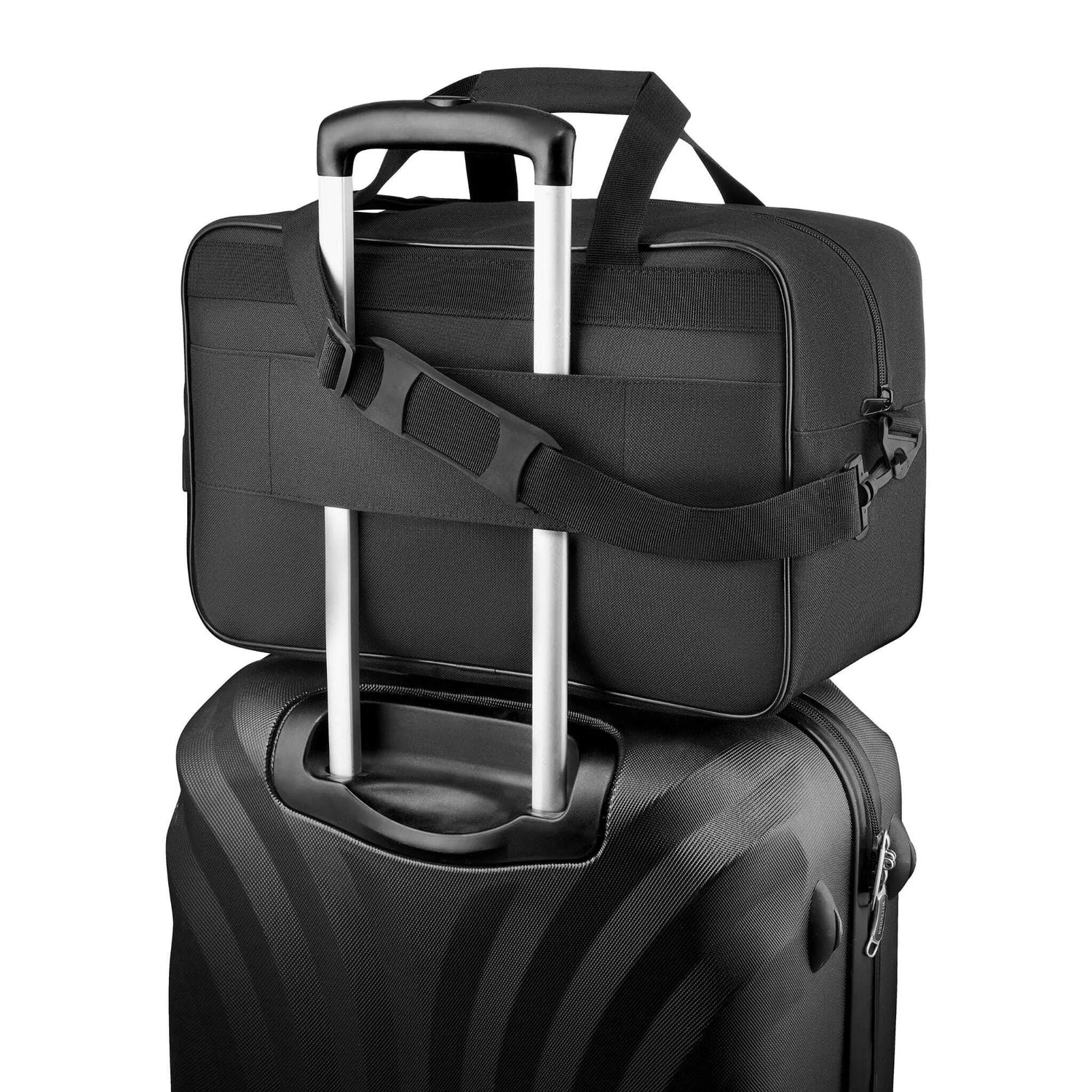 Black travel bag Nilo