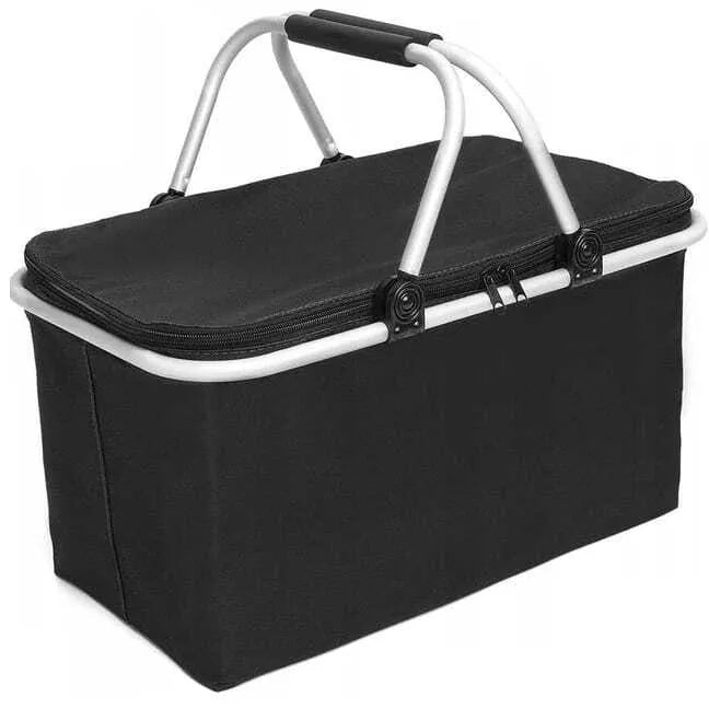 Black foldable picnic/thermal bag Samba