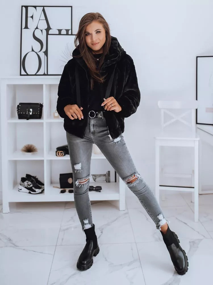 Black women's jacket Fresona