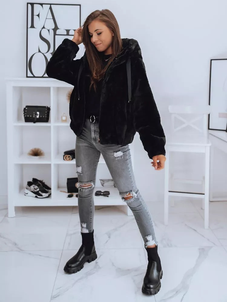 Black women's jacket Fresona