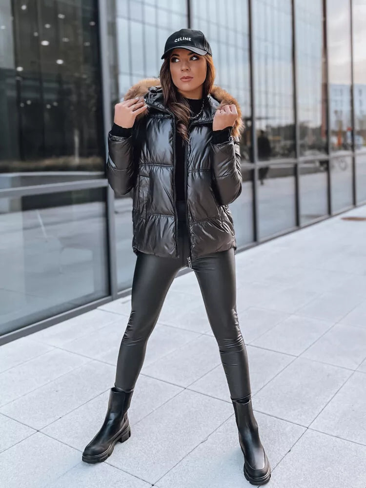 Black women's jacket Sparkle