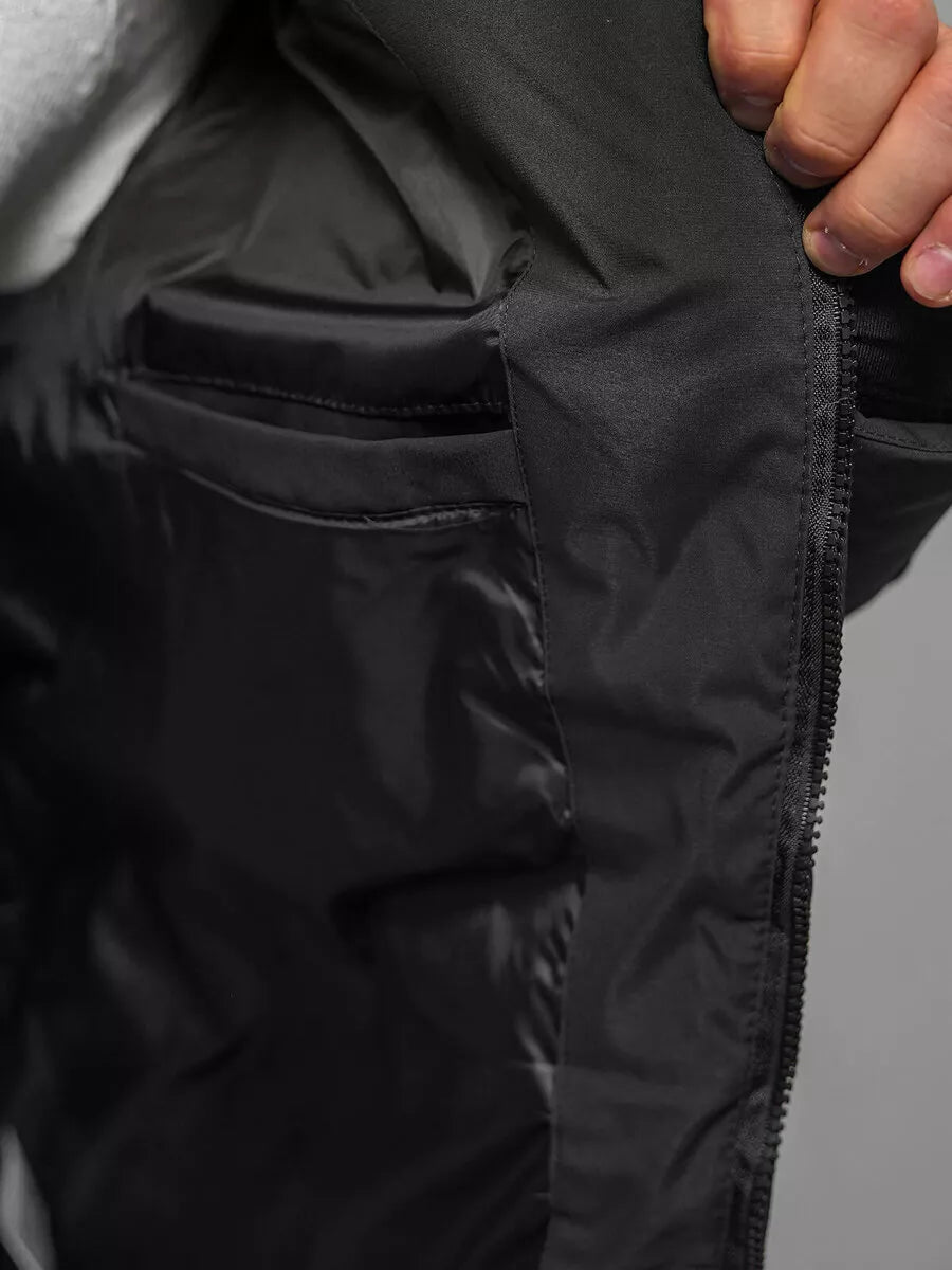 Black men's jacket Merik