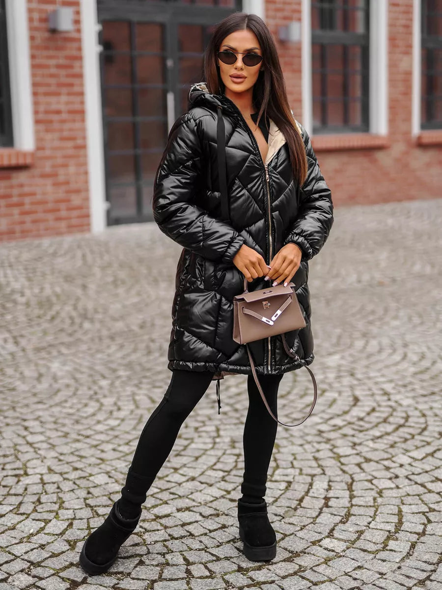 Black winter jacket Luter