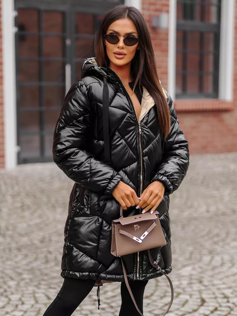 Black winter jacket Luter