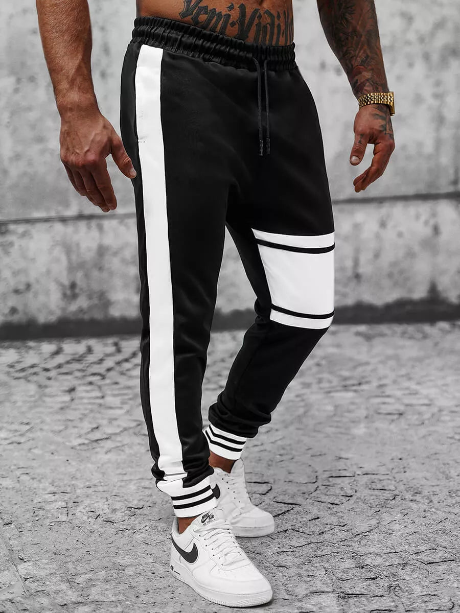 Black casual pants for men Bomet