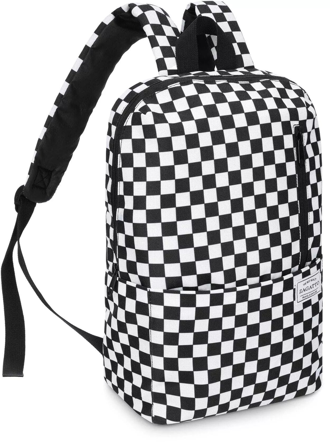 Backpack black and white Colen