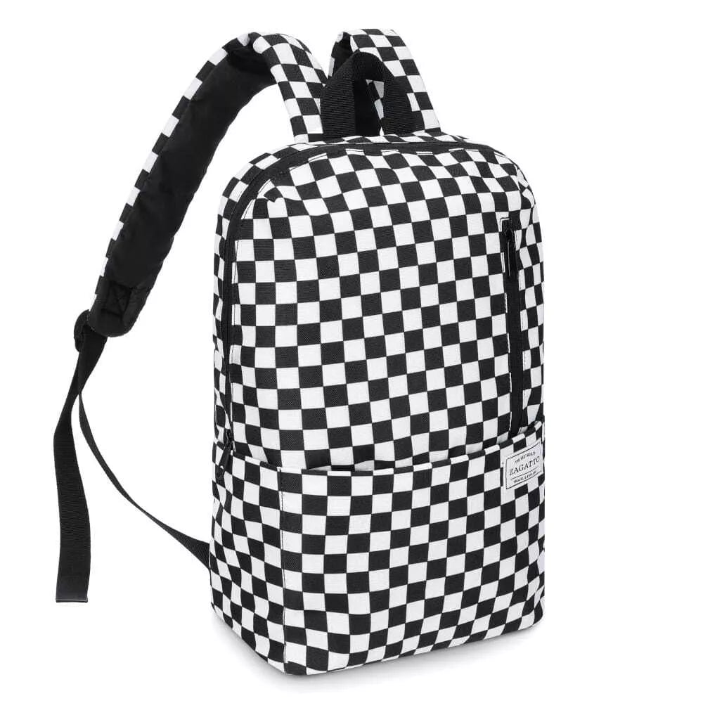 Backpack black and white Colen