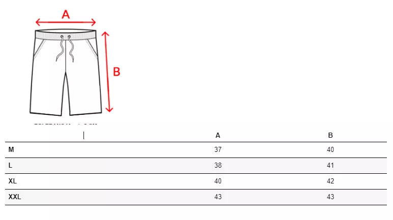 Black shorts for men Otom