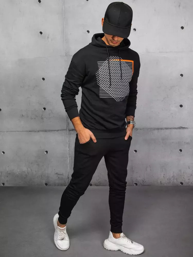 Black men's suit Monilo