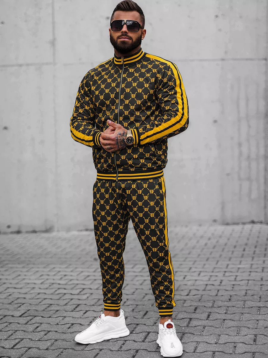 Black and yellow men's set Oran