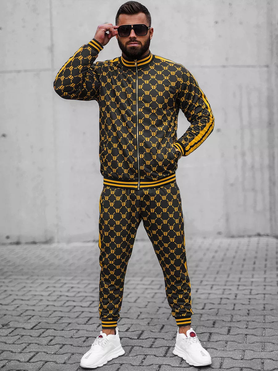 Black and yellow men's set Oran