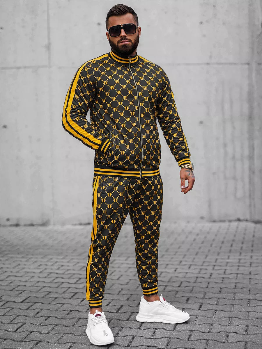 Black and yellow men's set Oran