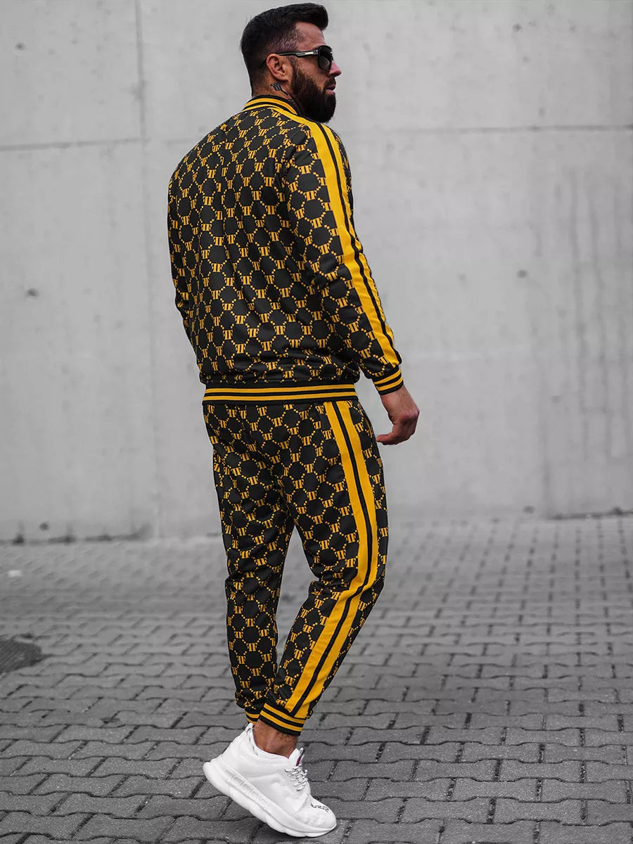Black and yellow men's set Oran