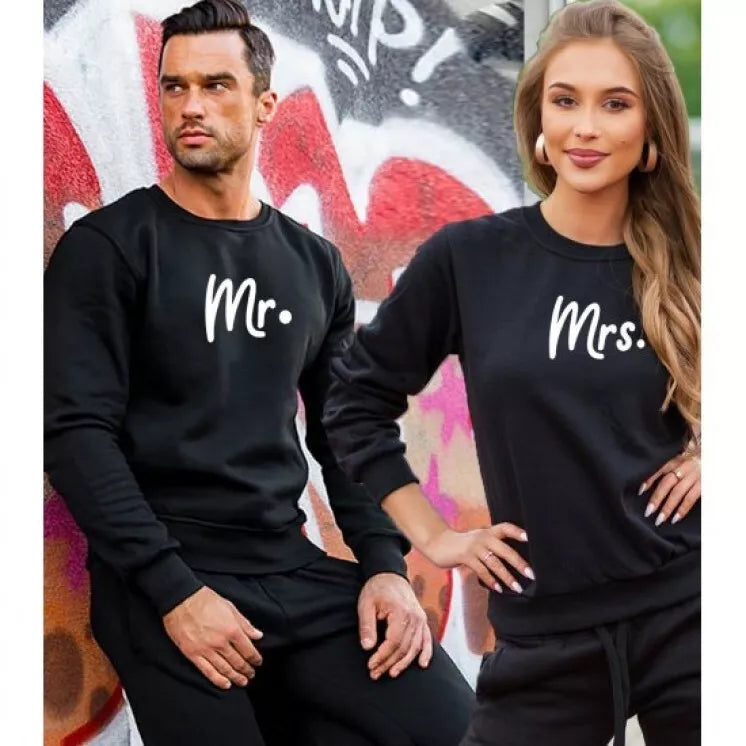 Black sweater Mr&amp;Mrs 