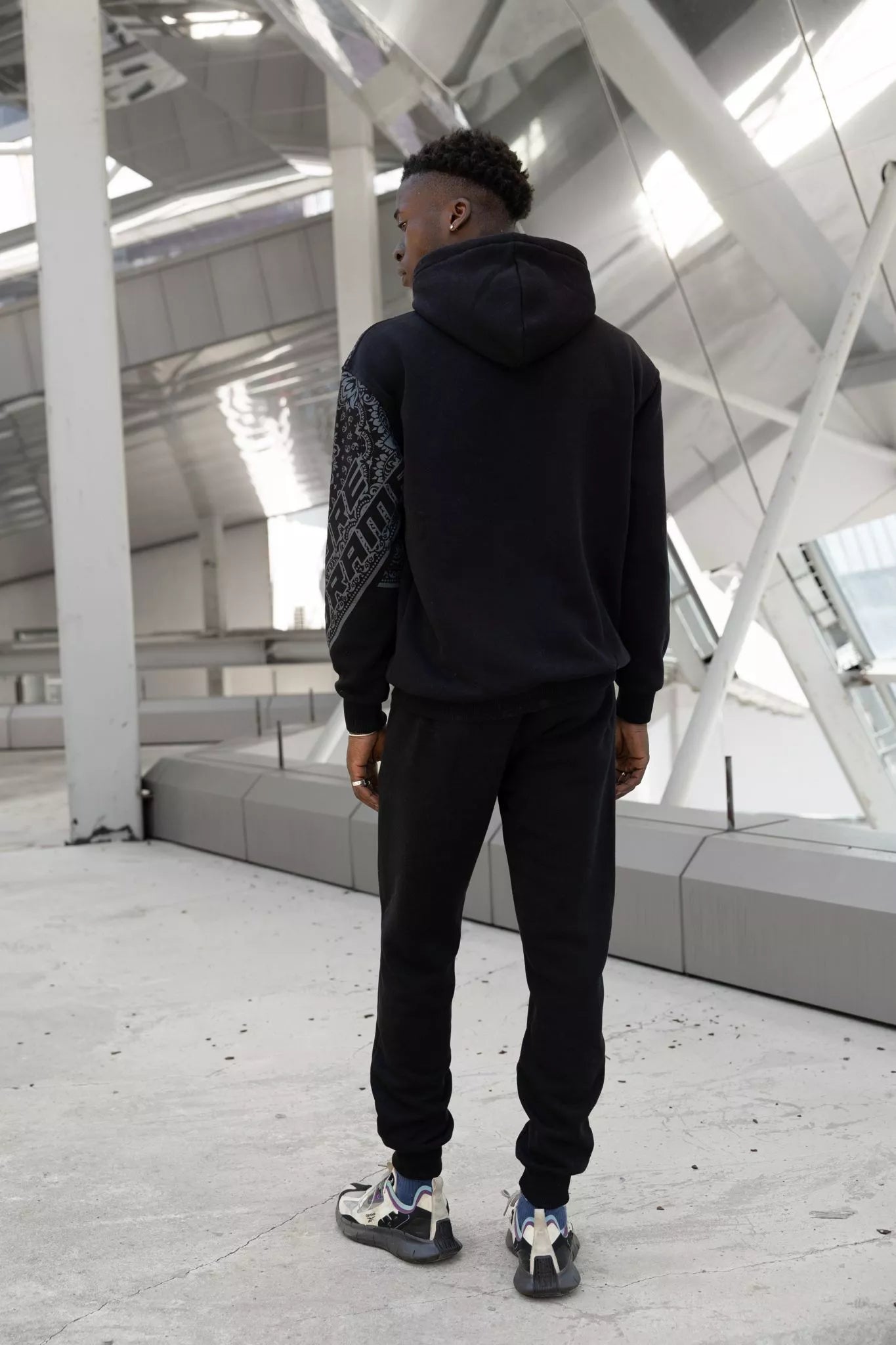 Men's black casual set Margis